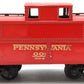 Lionel 0017 Full Detail OO Scale Red/Maroon Caboose VG