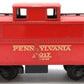 Lionel 0017 Full Detail OO Scale Red/Maroon Caboose VG