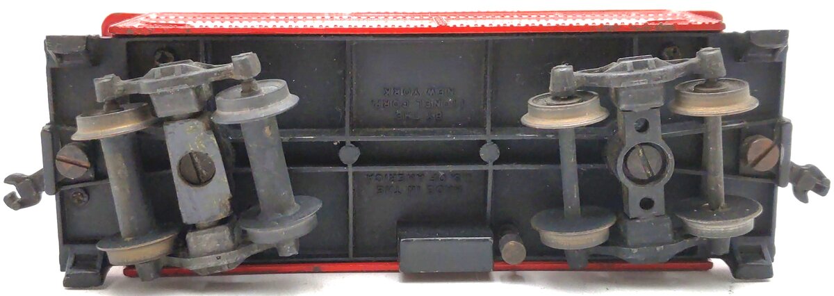 Lionel 0017 Full Detail OO Scale Red/Maroon Caboose VG