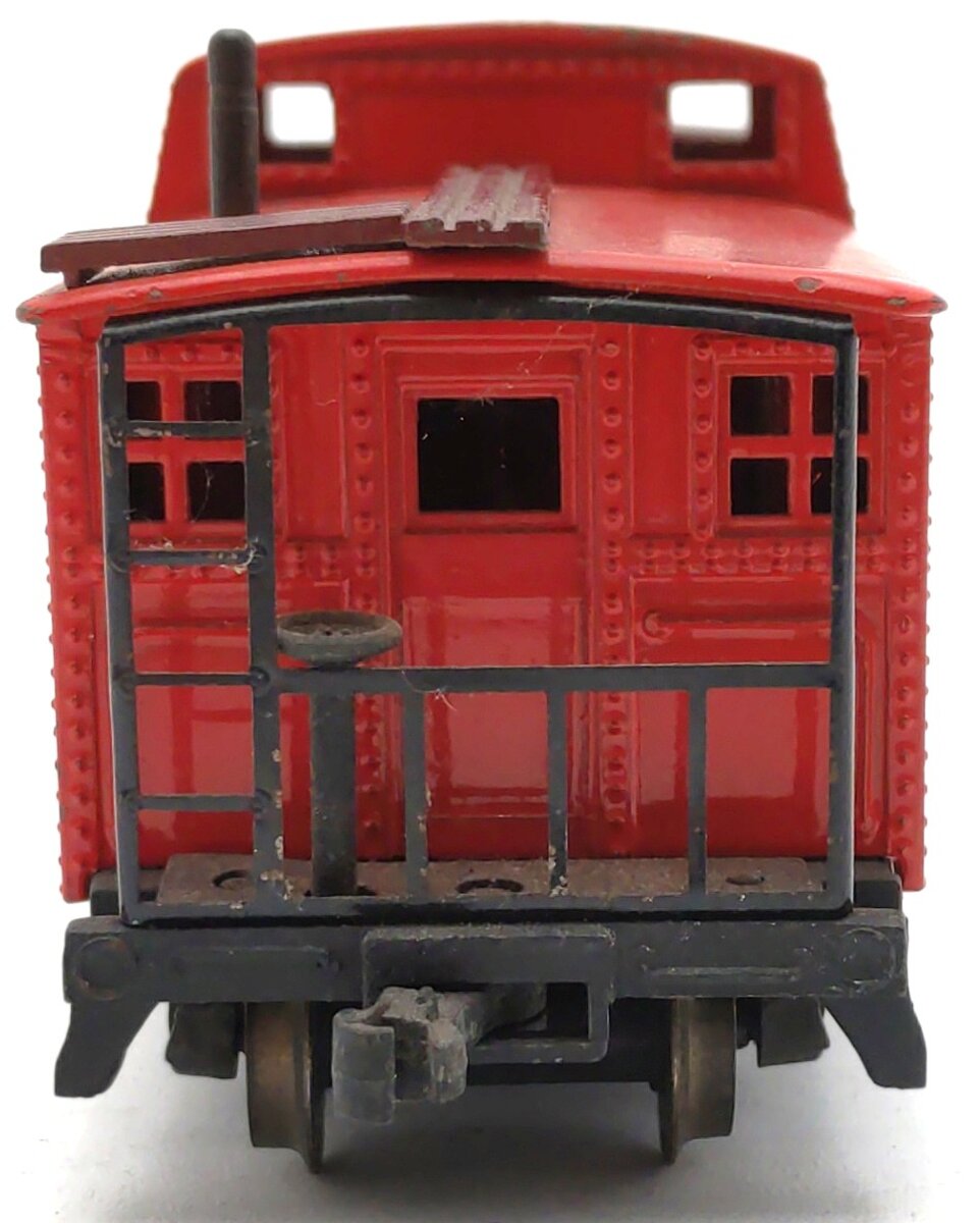 Lionel 0017 Full Detail OO Scale Red/Maroon Caboose VG