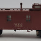 Lionel 2957 Vintage O Prewar New York Central Die-Cast Metal Illuminated Caboose VG