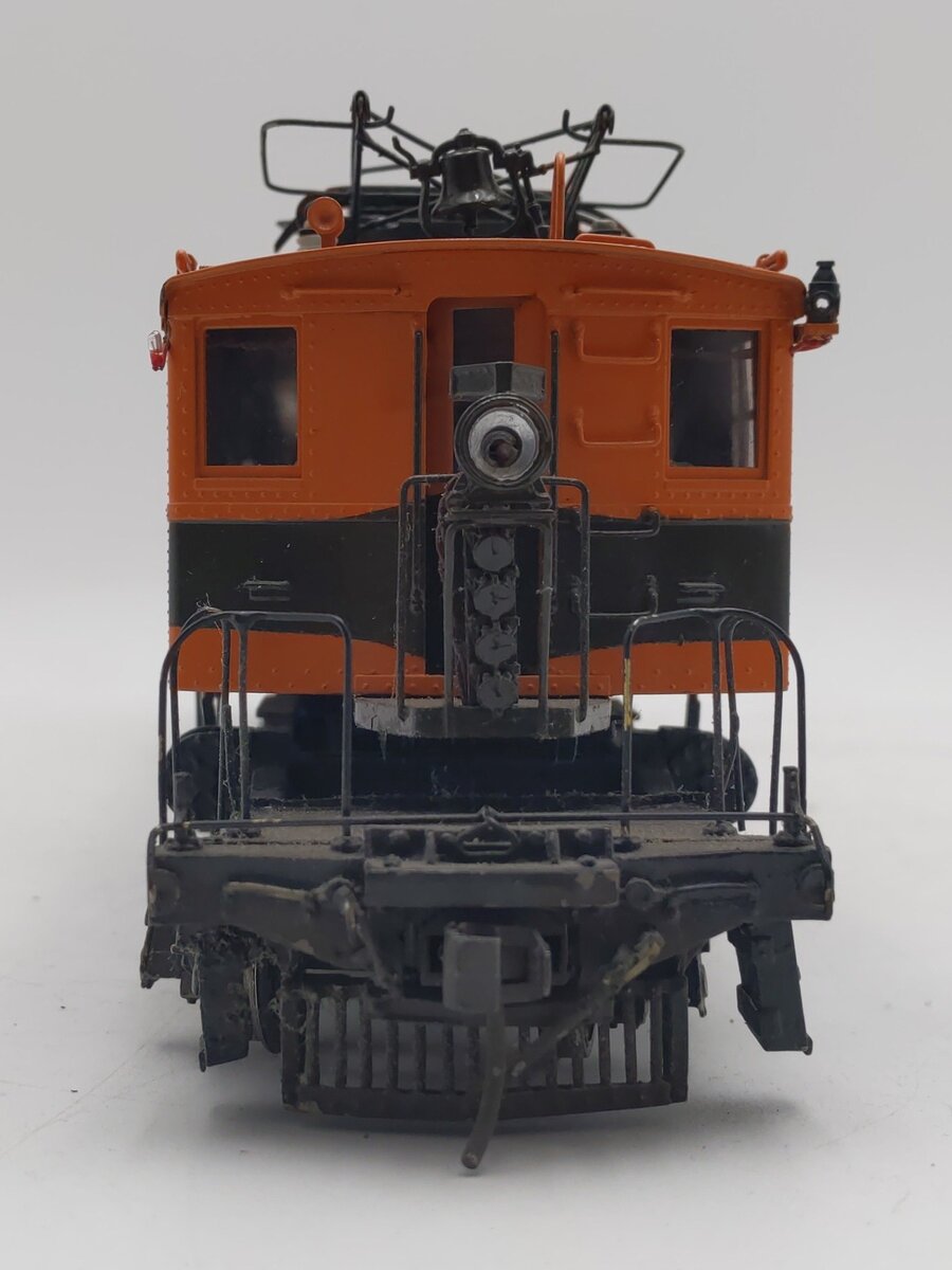 Custom NJ Brass EL-322-0 O 2-Rail Brass Great Northern Class Y-1 Electric Loco EX/Box