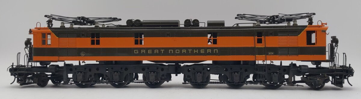 Custom NJ Brass EL-322-0 O 2-Rail Brass Great Northern Class Y-1 Electric Loco EX/Box