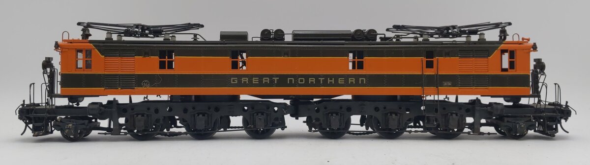 Custom NJ Brass EL-322-0 O 2-Rail Brass Great Northern Class Y-1 Electric Loco EX/Box