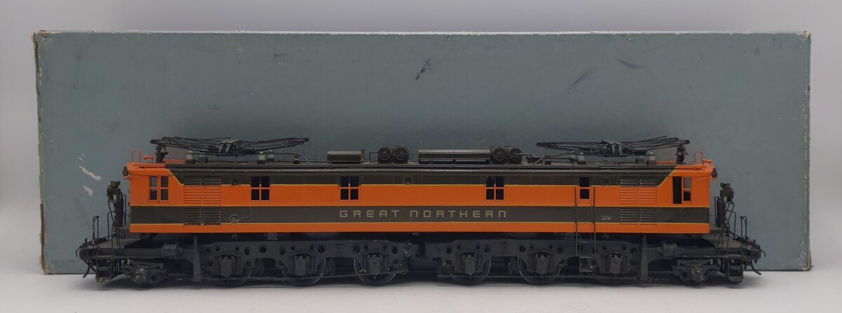 Custom NJ Brass EL-322-0 O 2-Rail Brass Great Northern Class Y-1 Electric Loco EX/Box