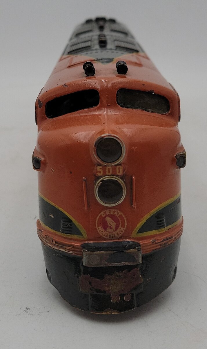Custom O Scale (2-Rail) Cast Bronze Great Northern Diesel Locomotive