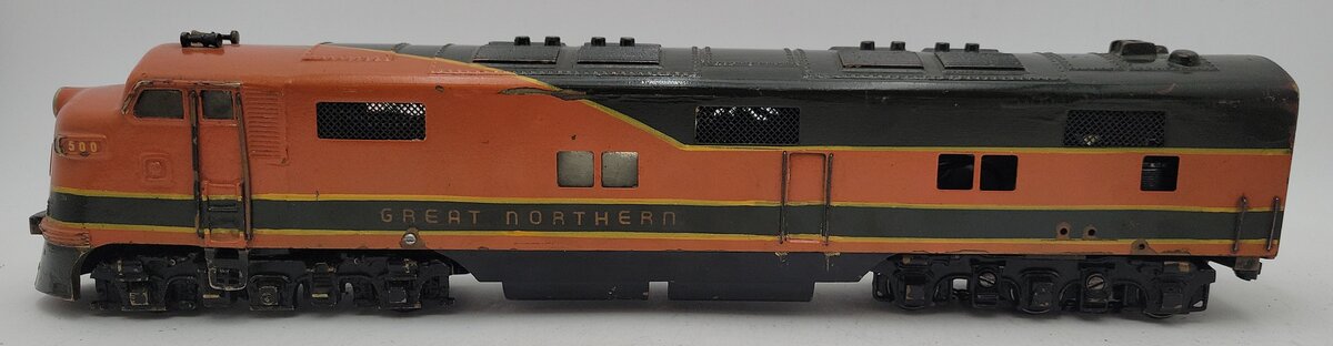 Custom O Scale (2-Rail) Cast Bronze Great Northern Diesel Locomotive