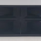US Hobbies 502 O BRASS Offset Side Twin Hopper Peaked Ends EX/Box
