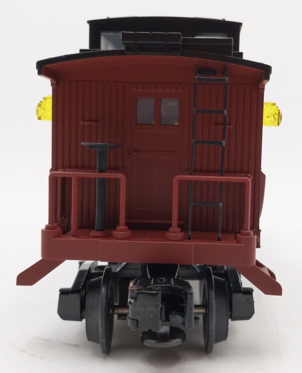 MTH 30-7715 O Gauge RailKing Pennsylvania Semi-Scale Woodsided Caboose #980824 LN/Box