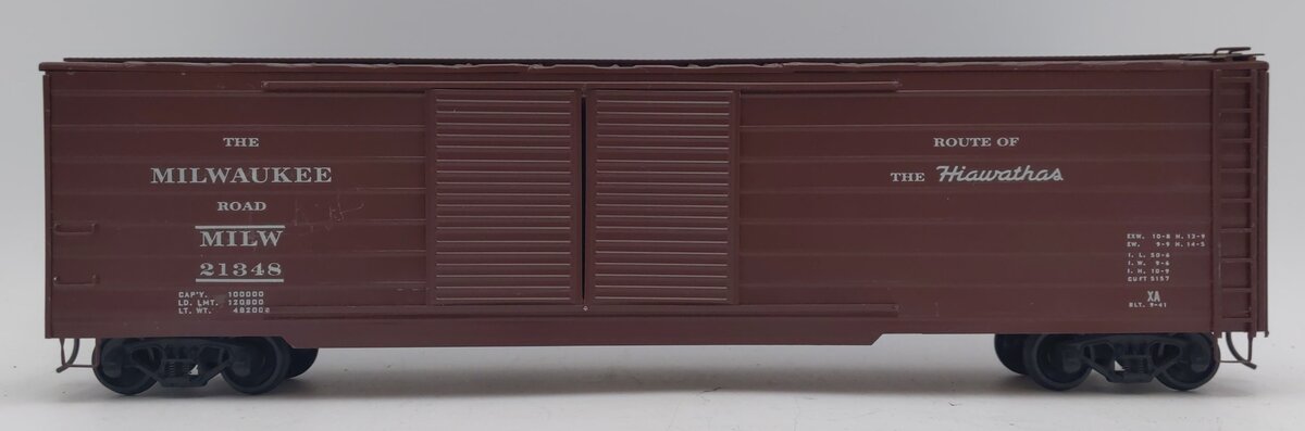 O Scale MILW Rib-Side Boxcar #21348 [2-Rail] VG