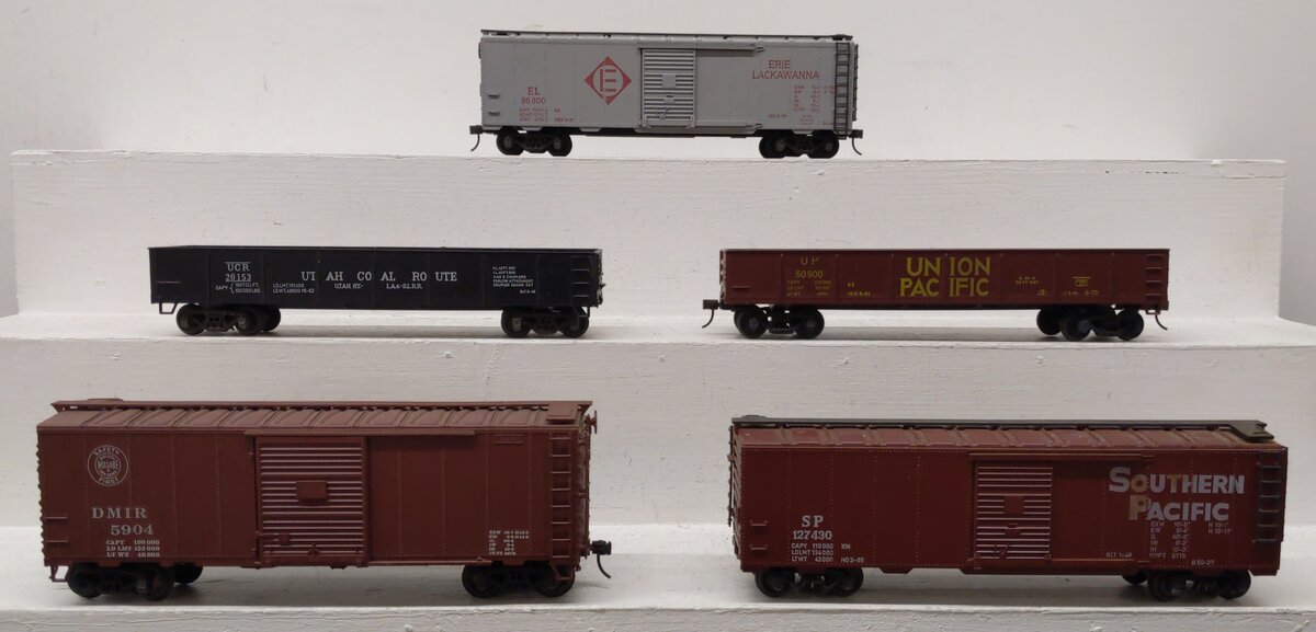 Pola O Scale Freight Cars: 5904, 20153, 127430, 86800, 60900 - 2-Rail [5] VG