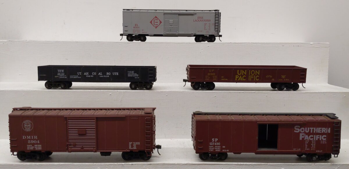 Pola O Scale Freight Cars: 5904, 20153, 127430, 86800, 60900 - 2-Rail [5] VG