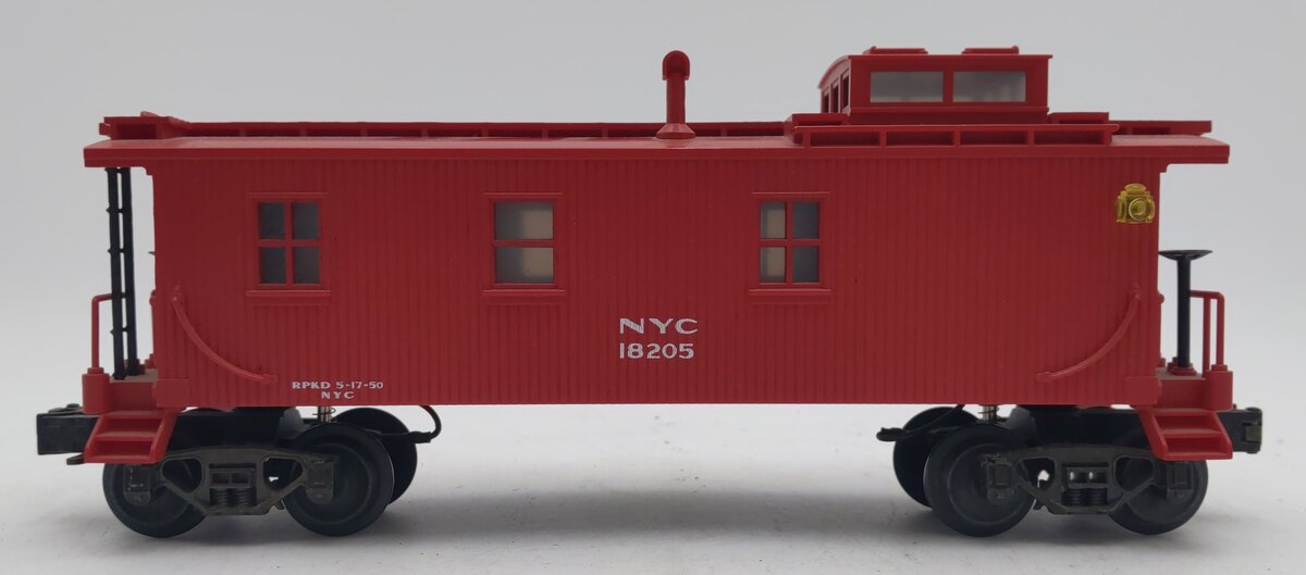 MTH 30-7701 O Gauge New York Central Caboose #18205 LN