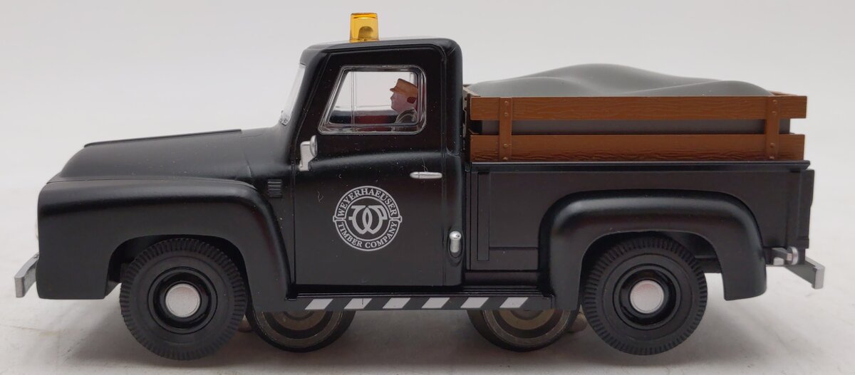 Lionel 6-39542 O Weyerhaeuser Timber 1955 MOW Pickup Truck w/ RR Wheels