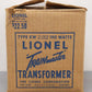 Lionel KW O Vintage Trainmaster 190 Watt Transformer with Whistle VG/Box