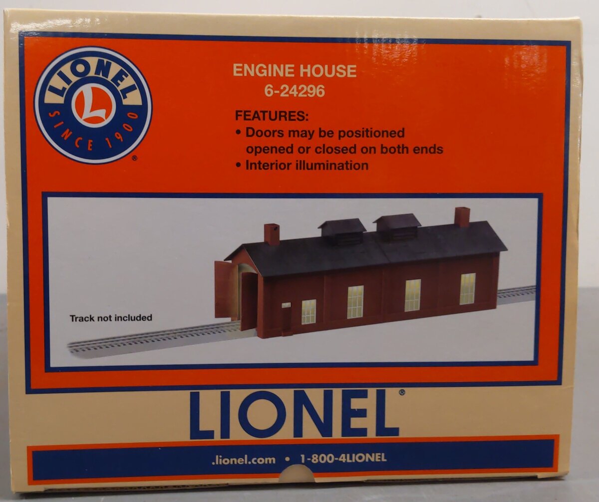 Lionel 6-24296 O Gauge Single 20" Engine House