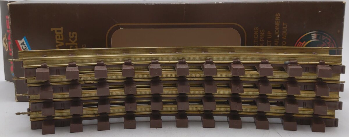 Lionel 8-82003 G Scale Curved Track Sections (4) VG/Box