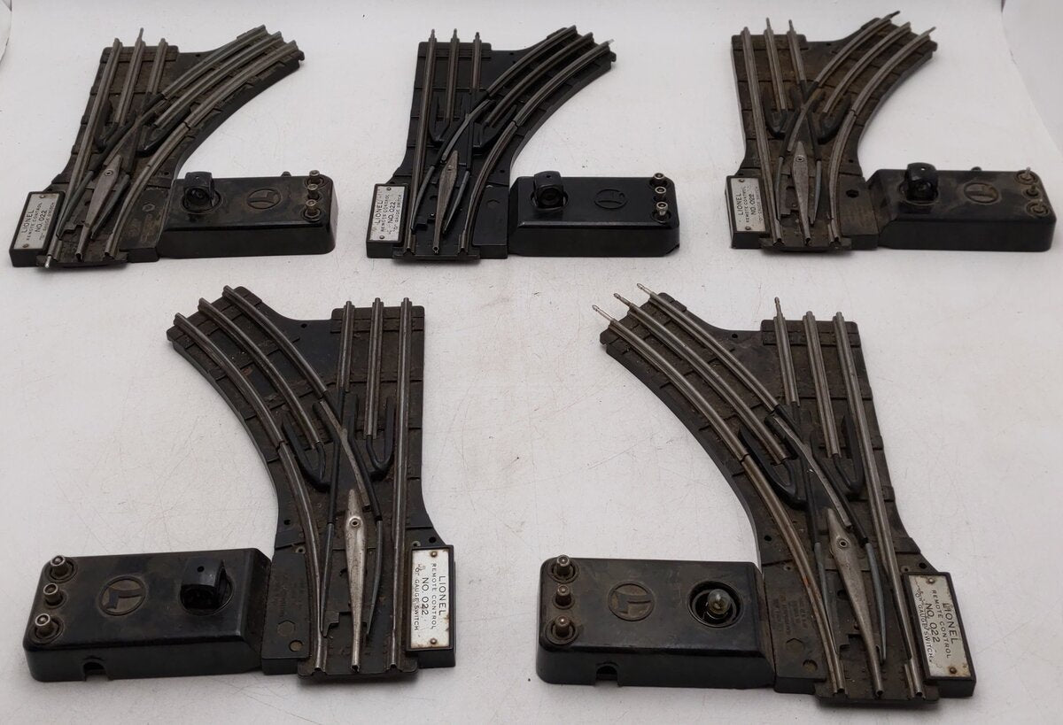 Lionel O22 Vintage O Left-Hand & Right-Hand Electric Remote Switches [5]