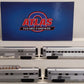 Atlas 3001590S O Burlington Northern 70' Streamline 4 Car Passenger Set (3 Rail) EX/Box