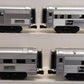 Atlas 3001590S O Burlington Northern 70' Streamline 4 Car Passenger Set (3 Rail) EX/Box