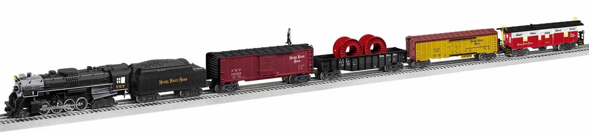 Lionel 1922020 O Gauge Lionchief Plus 2.0 NKP Steam Train Set with Bluetooth