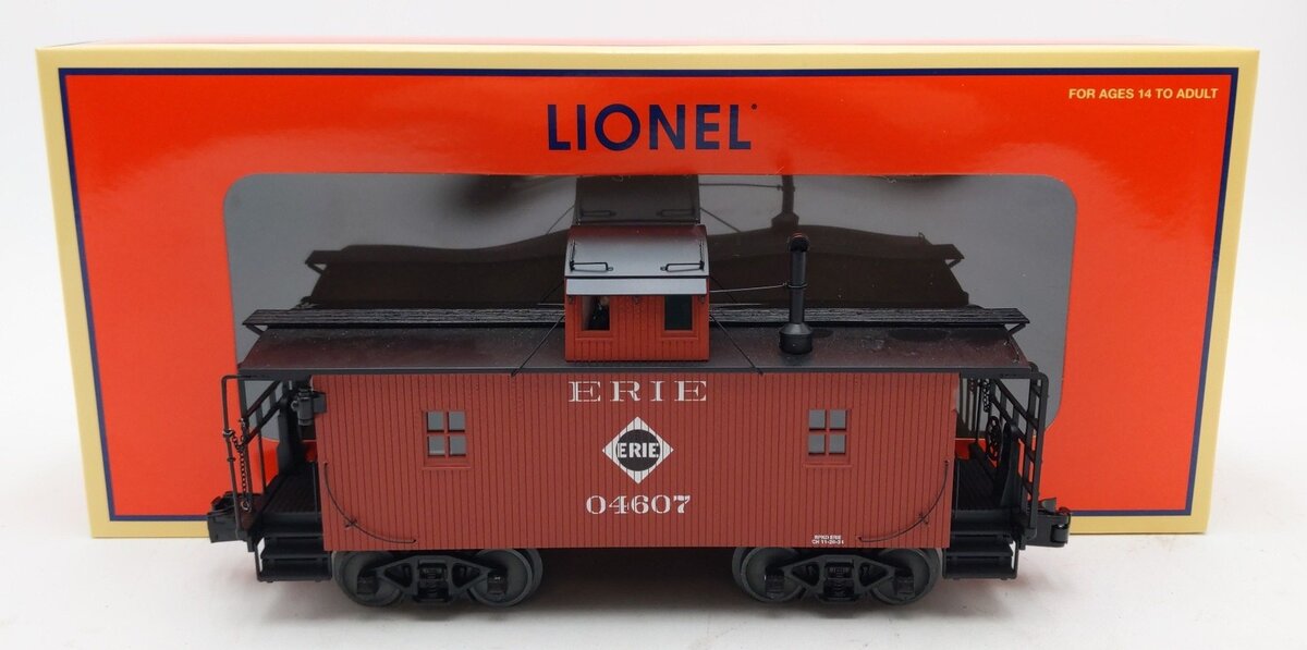 Lionel 2426980 O Gauge Erie Mr Muffins Woodside Caboose #04607 MT/Box