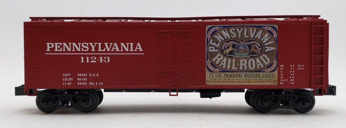 Lionel 2426880 O Gauge Pennsylvania Brady's Train Woodside Reefer #11243 LN/Box