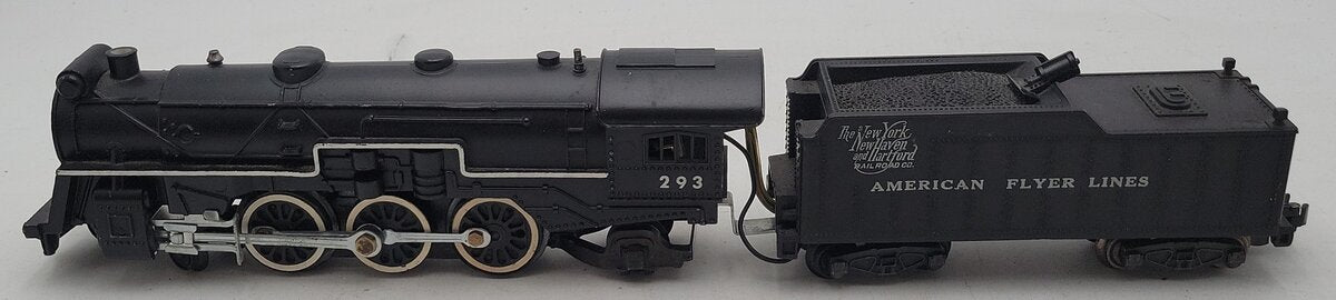 American Flyer 293 Vintage S NY, NH & Hartford 4-6-2 Steam Locomotive & Tender EX