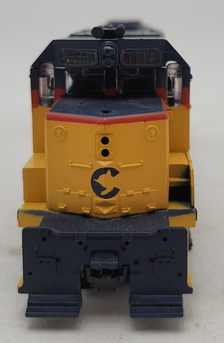 Athearn 4208 HO Scale Chessie System GP35 Powered Diesel Locomotive #3547 EX/Box