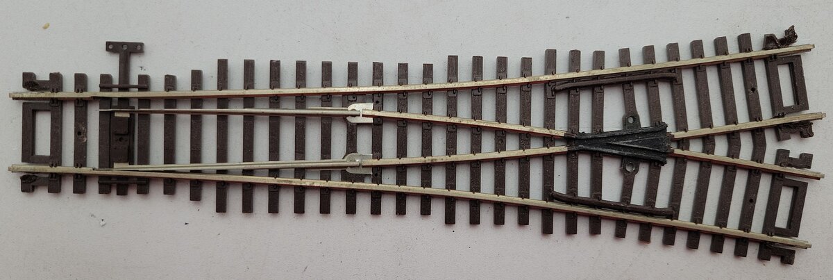 Atlas 0560 HO Code 83 Nickel-Silver Wye Switch Turnout EX