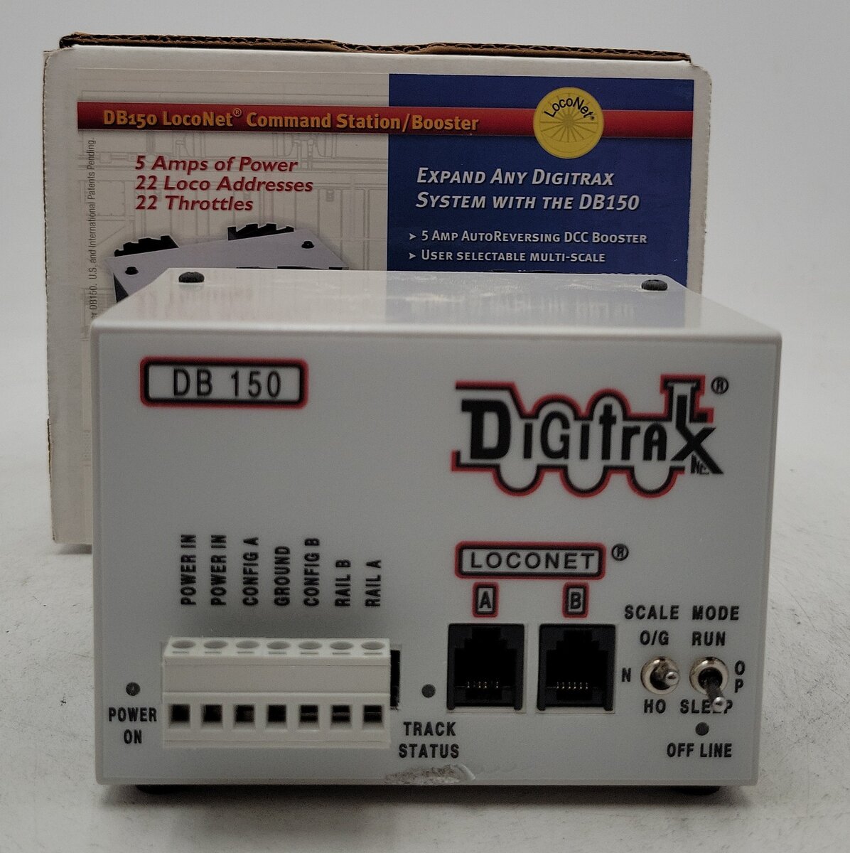 Digitrax DB150 Command Station & Booster EX/Box