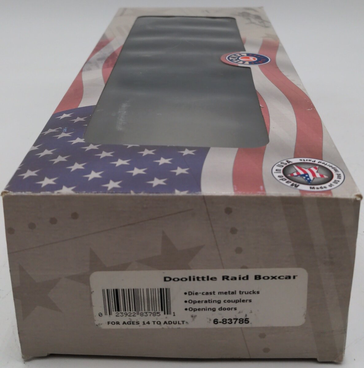 Lionel 6-83785 O Gauge Doolittle Raid Box Car EX/Box
