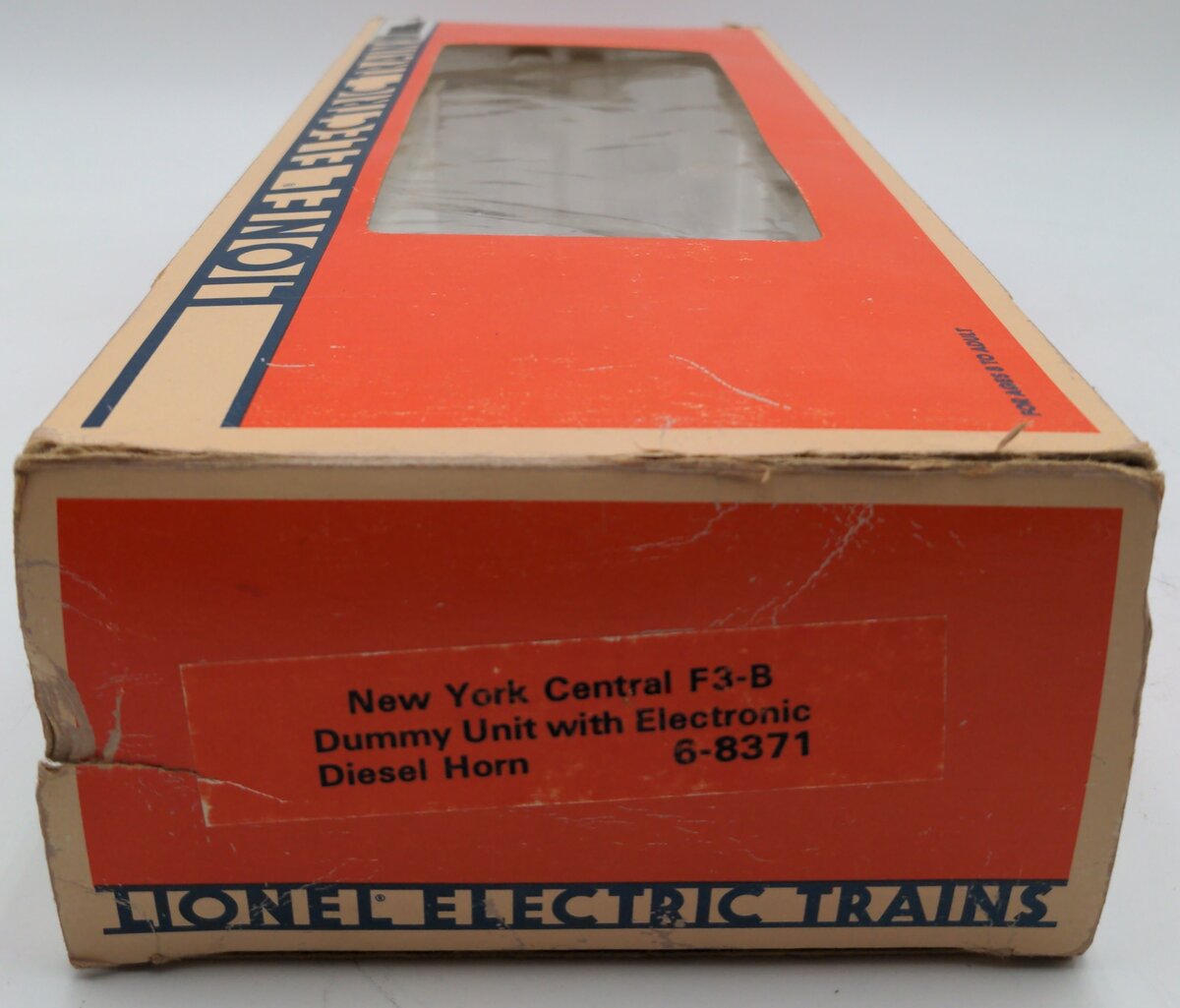 Lionel 6-8371 O New York Central F-3 B Unit Non- Pwd. Diesel Locomotive w/Horn EX/Box