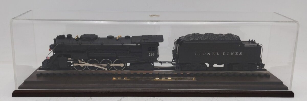 Hallmark 726 Lionel Berkshire Steam Locomotive and Tender with Display Case LN/Box