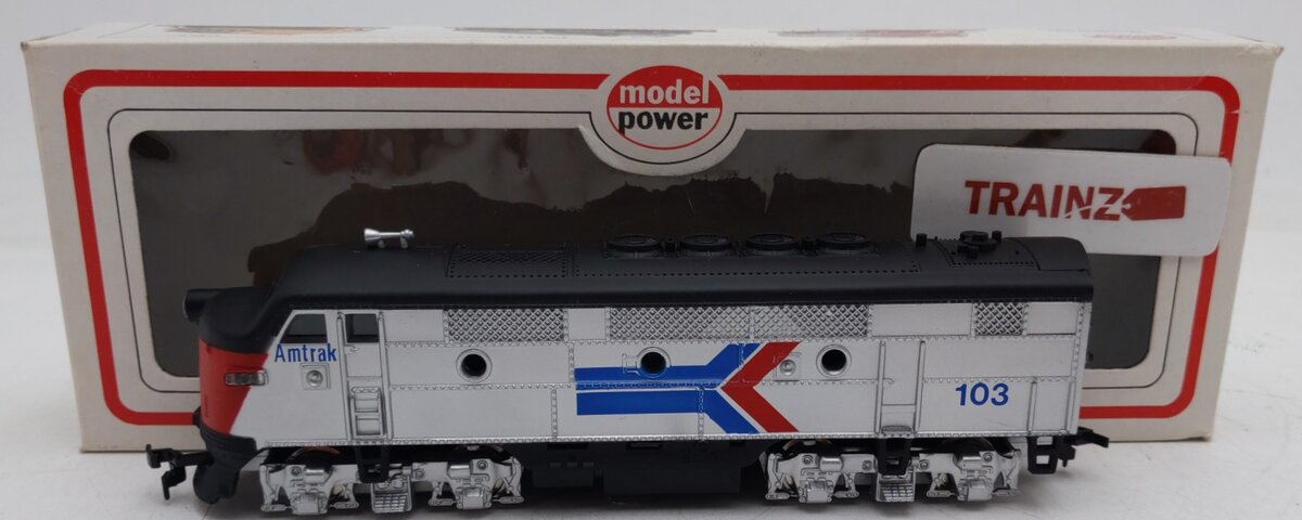 Model Power 6806 Amtrak F2 Diesel Locomotive #103 LN/Box
