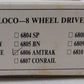 Model Power 6806 Amtrak F2 Diesel Locomotive #103 LN/Box