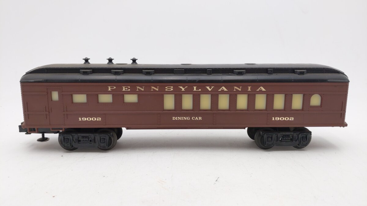 Lionel 6-19002 O Gauge Pennsylvania Dining Car #19002 VG
