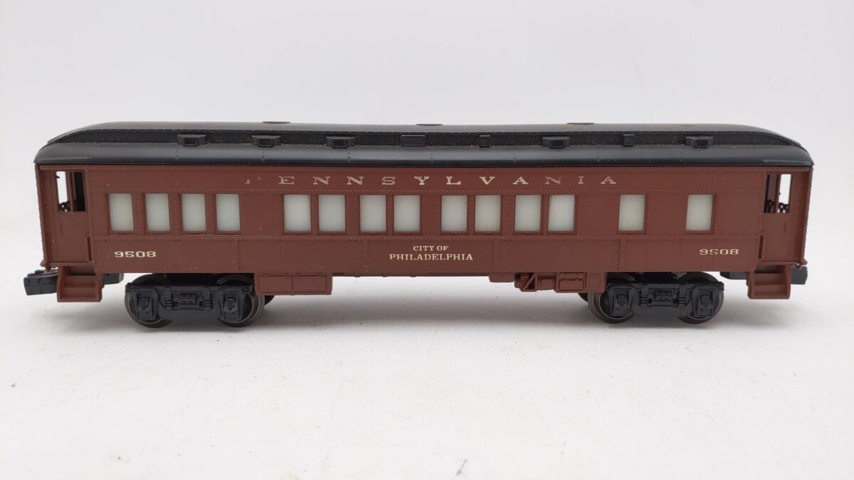 Lionel 6-9508 O Pennsylvania "City Of Phyiladelphia" Pullman Passenger Car EX