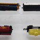 Bachmann 24013 N Scale Santa Fe Thunder Valley Diesel Starter Freight Train Set EX/Box