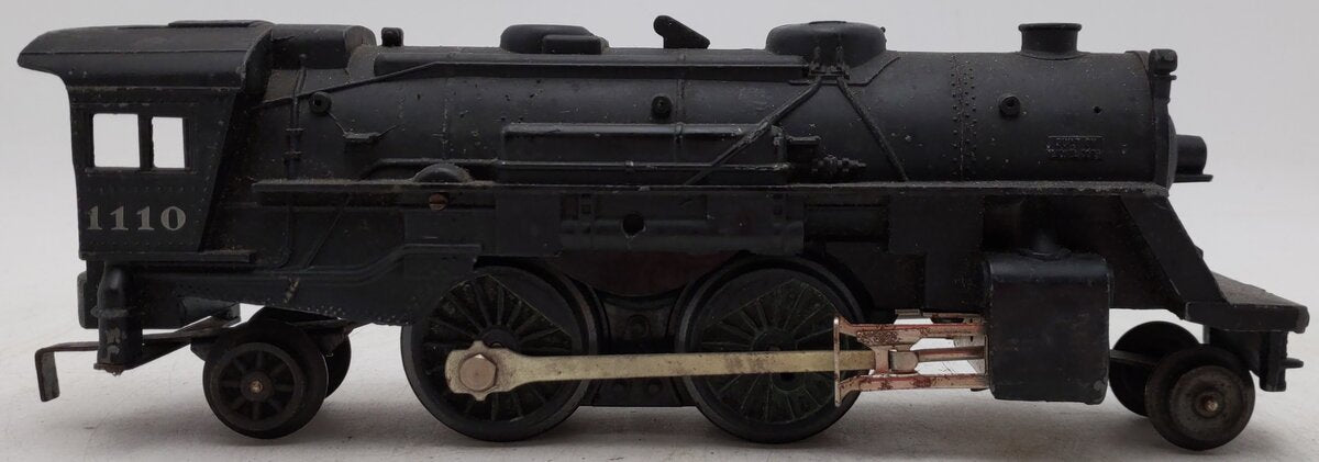 Lionel 1110 Vintage O 2-4-2 Postwar Steam Locomotive VG