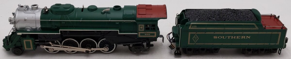 Lionel 6-8309 O Gauge Southern 2-8-2 Mikado Steam Locomotive & Tender #4501 EX/Box