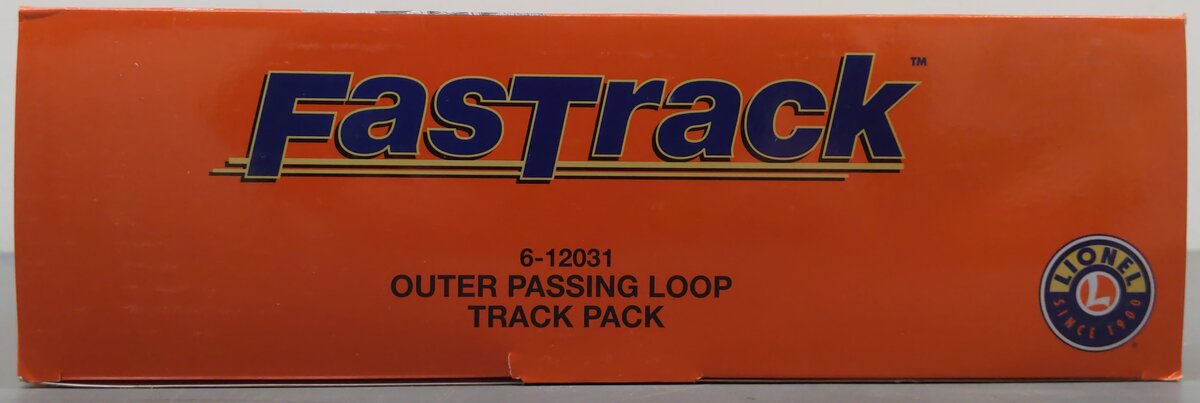 Lionel 6-12031 O27 Outer Passing Loop FasTrack Add-On Pack EX/Box