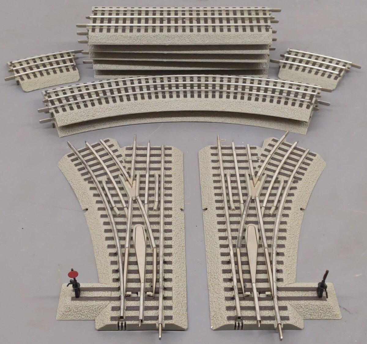 Lionel 6-12031 O27 Outer Passing Loop FasTrack Add-On Pack EX/Box