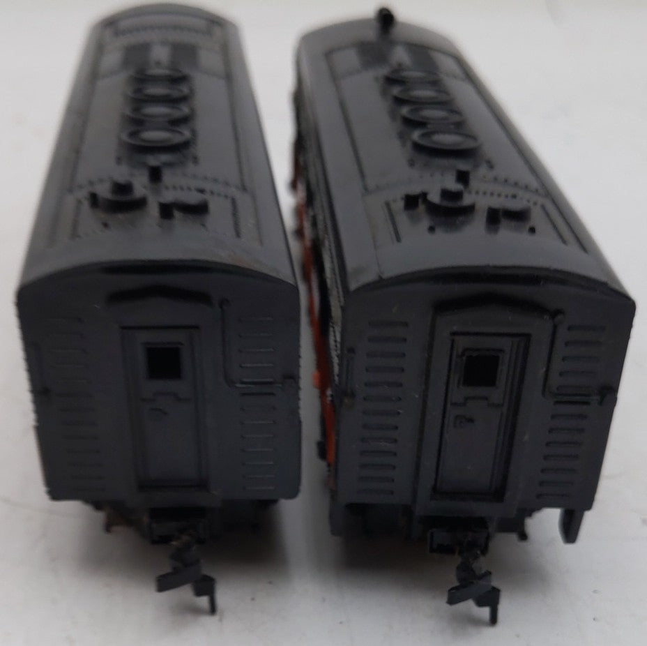 Marx 370 Vintage HO Scale New Haven F7 AB Diesel Locomotive Set EX
