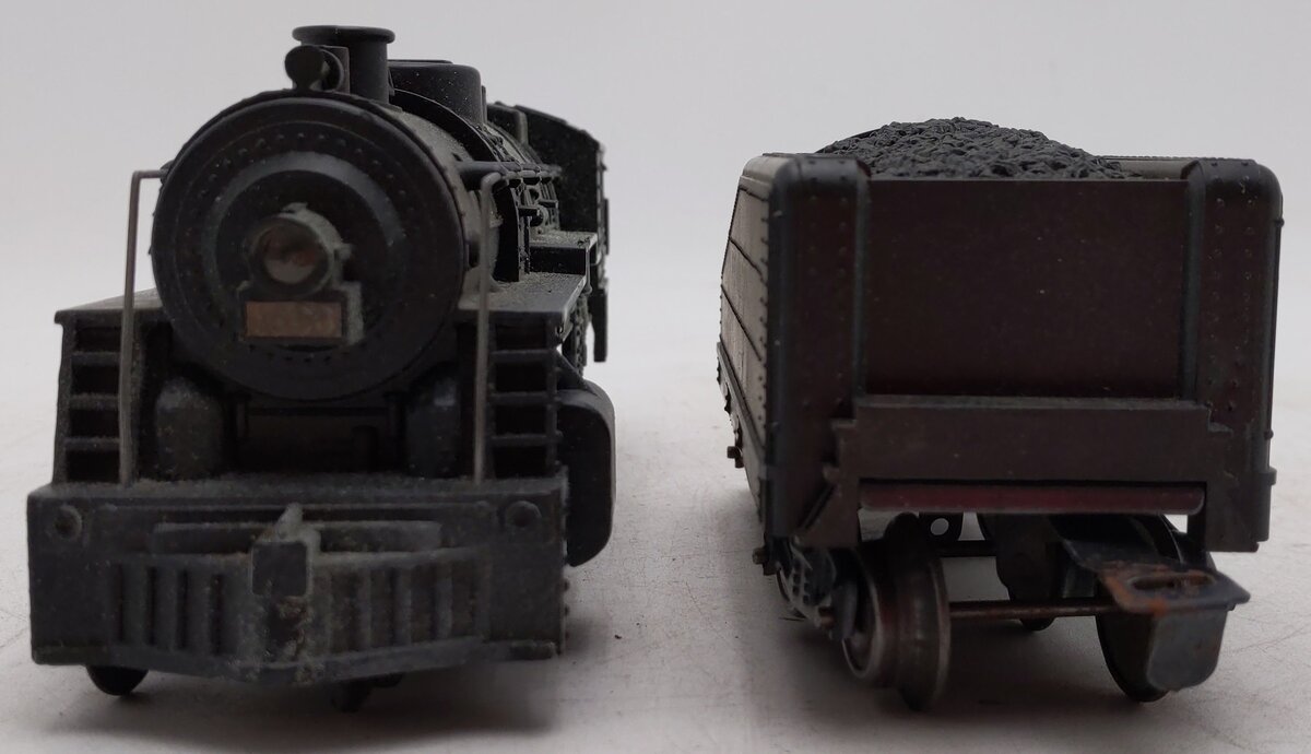 Lionel 1666 Vintage O 2-6-2 Die-Cast Steam Locomotive w/ Marx Tender VG
