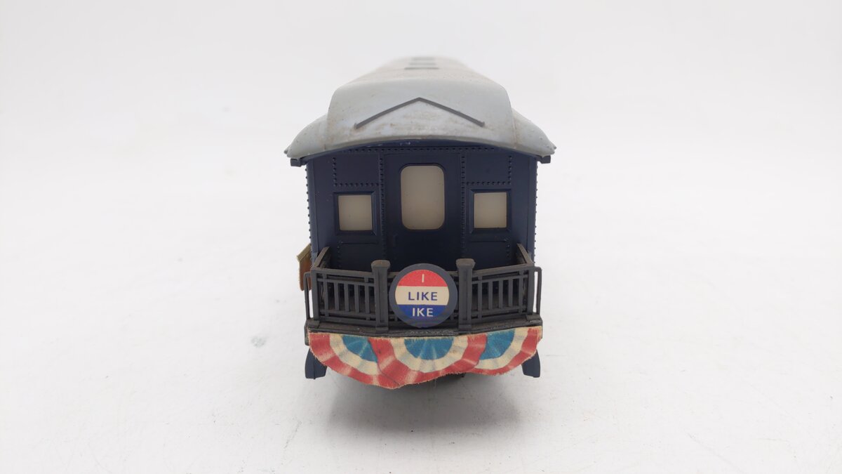 Lionel 6-9529 O Baltimore & Ohio Eisenhower Campaign Observation Car EX