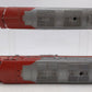 Marx 1095 Vintage O Santa Fe AA Diesel Locomotives VG