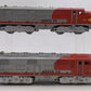 Marx 1095 Vintage O Santa Fe AA Diesel Locomotives VG