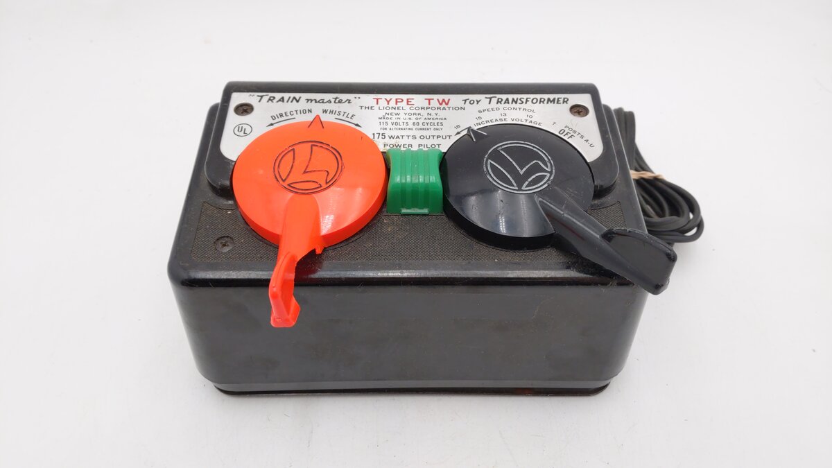 Lionel TW Vintage 175 Watt Vintage O Trainmaster Transformer