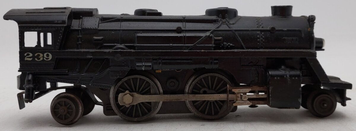 Lionel 239 Vintage O 2-4-2 Die-Cast Scout Steam Locomotive VG